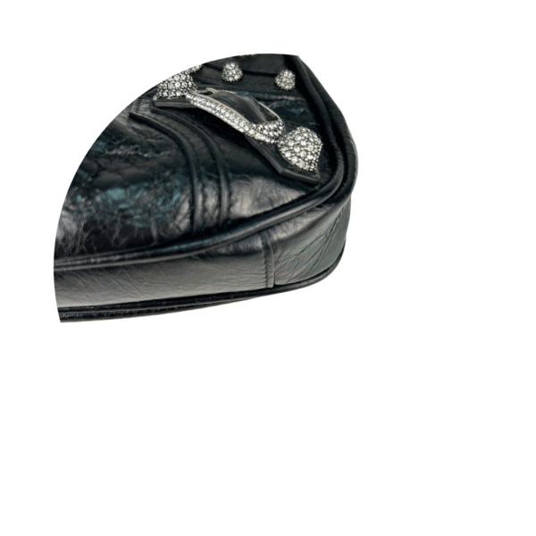 Balenciaga Crystal Studded Le Cagole Mini Shoulder Bag