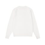 Prada's exquisite crew-neck sweater is a premium wool blend knitwear piece for women