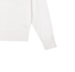 Prada's exquisite crew-neck sweater is a premium wool blend knitwear piece for women